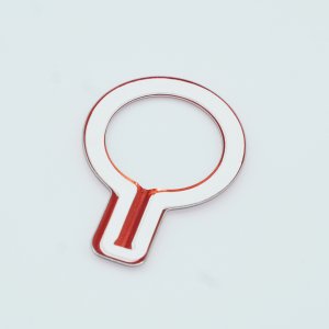 Ford Bronco Start/ Stop Button Trim - Anodized Red